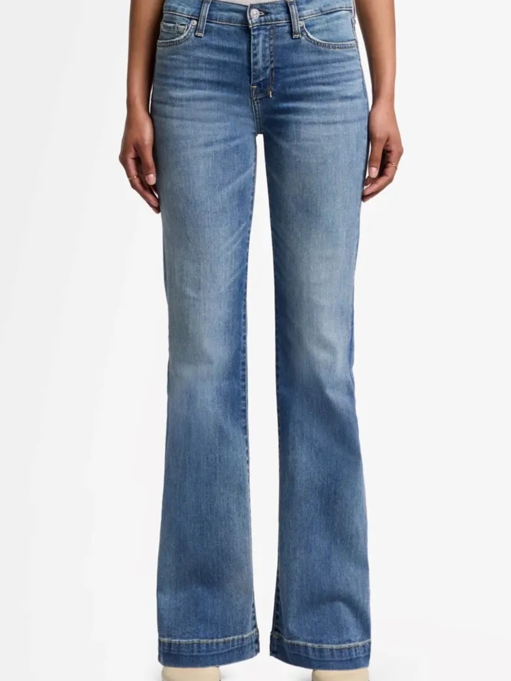 7 For All Mankind® 'Dojo' Wide Leg Jeans